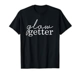 Vintage Glow Getter Esthetician Facialist Glowing Skincare T-Shirt