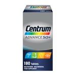 Centrum Advance 50+ Multivitamin & Mineral Tablets Food Supplement - 180 Tablets