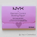 1 NYX Fresh Face Blotting Paper - Blemish Control " BPRBC " Joy's cosmetics