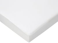 Lot de 2 Protèges Matelas, alèses | Couffin, Berceau Bébé | Imperméable & Respirant | Blanc | Marque Easy dort | Certifié Oeko-Tex | Fabriqué en Europe (Molleton Coton - 2 Protèges Matelas, 60x120)