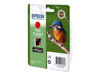 Epson T1597 - 17 Ml - Röd - Original - Blister - Bläckpatron - För Stylus Photo R2000