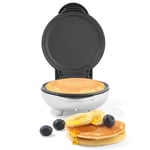 Mini Snack Maker Electric Grill Non-Stick Pancake Omelette Grey 550W Progress WW
