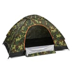 shunlidas Automatic Pop-Up Outdoor Camping Tent 1-2 Person Multiple Models Easy Open Family Tourist Camp Tents Ultralight Instant Shade-Army Green_CHINA