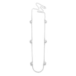 Skanshage SWEDEN Shine Long Halsband silver 80 cm