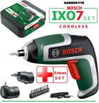 Genuine BOSCH IXO VII SET  Cordless Screwdriver 06039E0001 4053423234756 ZTD