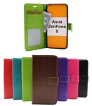 Crazy Horse Wallet Asus ZenFone 8 (ZS590KS) (Svart)