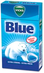 Vicks Blue 40 g sokeriton kurkkupastilli