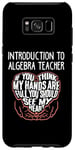 Galaxy S8+ I Train Introduction To Algebra Super Heroes - Teacher Graph Case