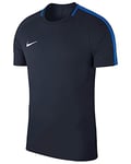 Nike Academy18 Training Top Maillot d'entrainement Enfant Obsidian/Royal Blue/White FR : XL (Taille Fabricant : XL)