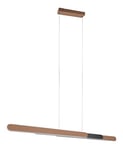 Trio Suspension LED Helios 343310365, Metal Coffee, avec LED 48 Watt, variateur tactile, couleur de lumière réglable