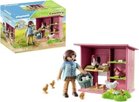 Playmobil 71308 Country Hen House, a ful chicken family for your Farm - chicken