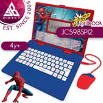 Lexibook Spider-Man Bilingual Educational Laptop│with 124 Activities│LCD Screen