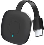 Récepteur Vidéo 4K Sans Fil,Wireless Hdmi Display Adaptateur Pour Android/Windows/Pc Vers Tv Hd/Moniteur/Projecteur/Mac[Q423]