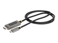 Startech.Com 3Ft (1M) Usb-C To Hdmi Adapter Cable, 8K 60Hz, 4K 144Hz, Hdr10, Usb Type-C To Hdmi 2.1 Video Converter Cable, Usb-C Dp Alt Mode/Usb4/Thunderbolt 3/4 Compatible - Usb-C Laptop To Hdmi Monitor (134B-Usbc-Hdmi211m) - Adapterkabel - 24 Pin