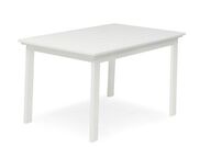 Hillerstorp Läckö-ulkoruokapöytä, 135*80 cm, valkoinen