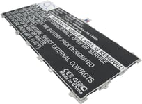 Kompatibelt med Samsung SM-P901, 3.7V, 9500 mAh