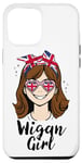 iPhone 14 Pro Max Wigan Girl, Wigan Women, British Flag UK Case