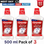 Colgate Max White Expert Whitening 500ml Pack of 3