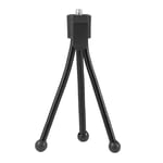 Universal Flexible Mini Portable Metal Tripod Stand for Digital Camera Webcam(Black)