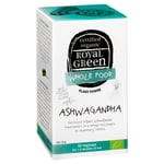 Royal Green Organic Wholefood Ashwagandha - 60 Vegicaps
