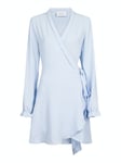 Neo Noir Kim Solid Dress - Light Blue Blå 40 22-3