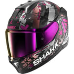 SHARK, Casque Moto intégral SKWAL i3 Hellcat Noir/Rose, XL