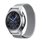 Samsung Gear S3 Frontier / S3 urlänk smartklocka rostfri stål klocka meshlänk - Silver