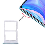 PANFENG SIM Card Tray + NM Card Tray for Huawei Enjoy 10s / Honor Play 4T Pro (Green) (Color : Blue)