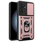 Samsung Galaxy A56 5G Skal med Ringhållare - Roséguld