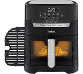 TEFAL Easy Fry and Grill Vision EY506840 Air Fryer & Grill - Black, Black