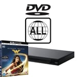 Sony Blu-ray Player UBP-X800 MultiRegion for DVD inc Wonder Woman 4K UHD