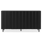 Normann Copenhagen Rib Skjenk, Svart Sort Eikefanér