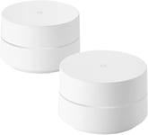 Google Mesh Wi-Fi Whole Home System - Network Router - White - Single, 2, 3 Pack