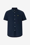 Lyle & Scott - Skjorta Oxford Shirt - Blå