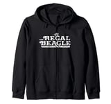 Regal Beagle Pub Three's Company Retro TV Show Logo Zip Hoodie
