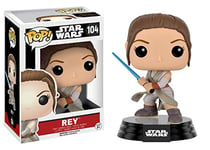 Star Wars The Force Awakens - 9618 - Figurine Pop! Bobble - Star Wars - Rey avec Lightsaber