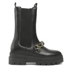 Boots Tommy Hilfiger Monochromatic Chelsea Boot Chain FW0FW07046 Black BDS