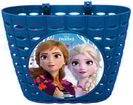 CORBEILLE CYCLE LA REINE DES NEIGES 2 décorée avec système de fixation universelle, se fixe facilement et rapidement sur tout type de guidon, vélo, trottinette, tricycle