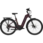 Elcykel Bergamont Unisex E-Horizon SUV 6 Wave shiny aubergine red 56 2023