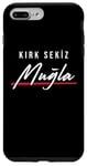 Coque pour iPhone 7 Plus/8 Plus 48 Mugla Turquie Seydikemer Ortaca Yatagan Dalaman Türkiye