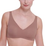Sloggi BH Zero Feel 2 0 Soft Bra Brun XL+ Dam