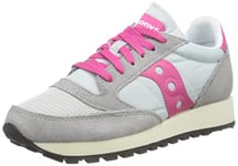 Saucony Women's Jazz Original Vintage Trainers, Grey Pink, 4 UK