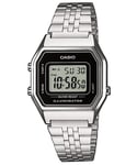 Casio Unisex's Silver Watch LA680WEA-1EF Stainless Steel (archived) - One Size