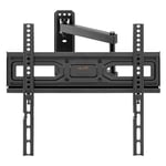my wall H26-1AL TV Wall Mount - Fully Movable, Wall Mount for Flat Screens, Variable Wall Clearance, TV Mount for 32-55 Inches (81-140 cm), Maximum Load 35 kg