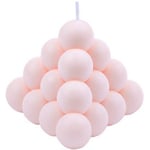 Kristinas Pyssel och Hobby Silikonform Ljusformar - Boll Pyramid H: 6,5 cm