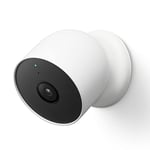Google Nest Cam | batterie – caméra de sécurité connectée intérieure-extérieure, 1080p