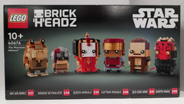 LEGO 40676 Brickheadz Star Wars The Phantom Menace Jar Jar Binks Darth Maul