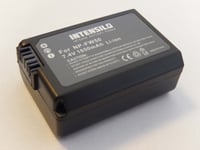 Batterie Li-Ion INTENSILO 1050mAh (7.4V) pour appareil photo, caméscope Sony Alpha NEX-F3, NEX-F3D, NEX-F3K. Remplace: NP-FW50.