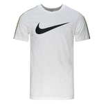 Nike T-shirt Nsw Repeat Sportswear - Vit/neon/svart adult DX2032-122