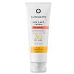 Cliniderm sun face cream SPF30